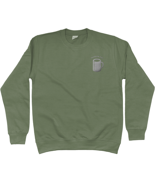 Embroidered Tea Break Club Sweatshirt